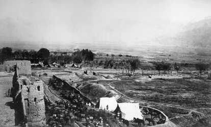 Scene of a Military Camp during the Second Anglo-Afghan War, 1878-80